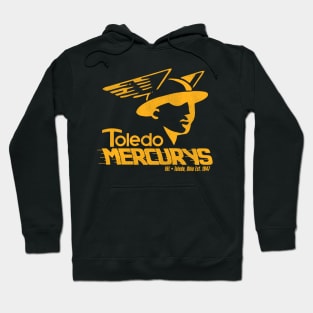 Defunct Toledo Mercurys Hockey Team Hoodie